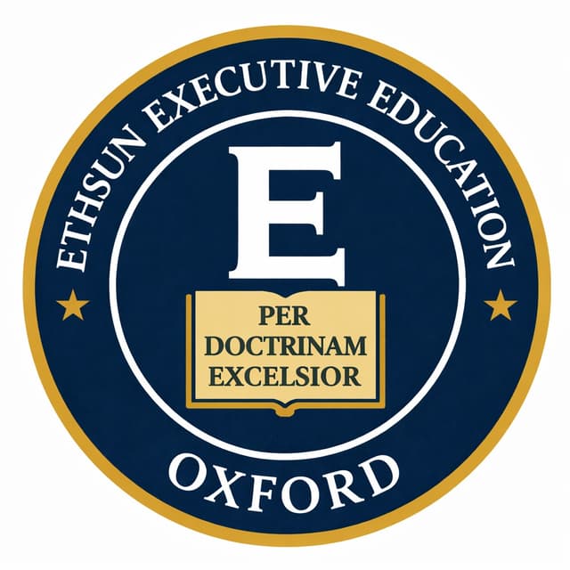 ETHSUN Executive Education Oxford